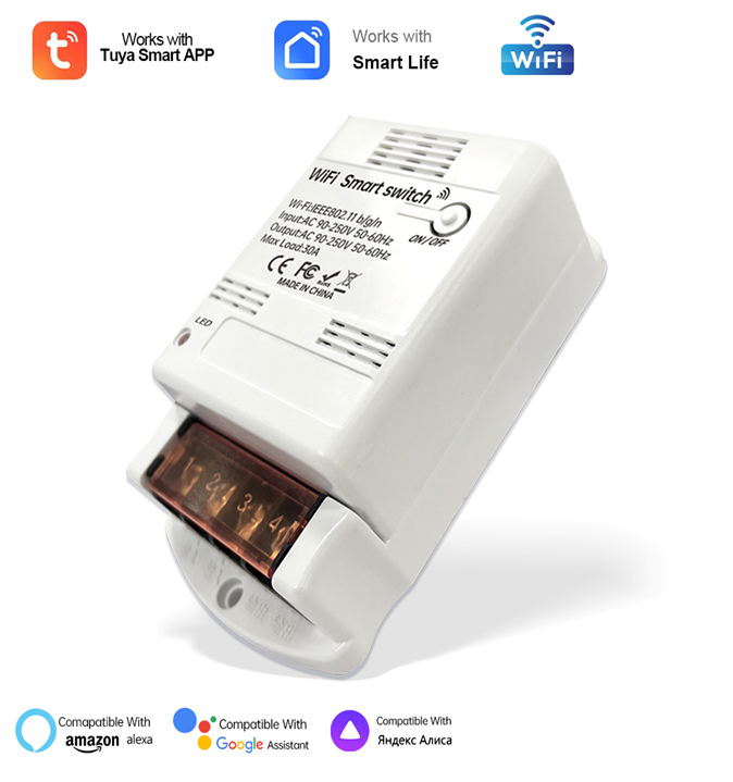 Tuya curtain switch